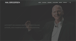 Desktop Screenshot of halgregersen.com